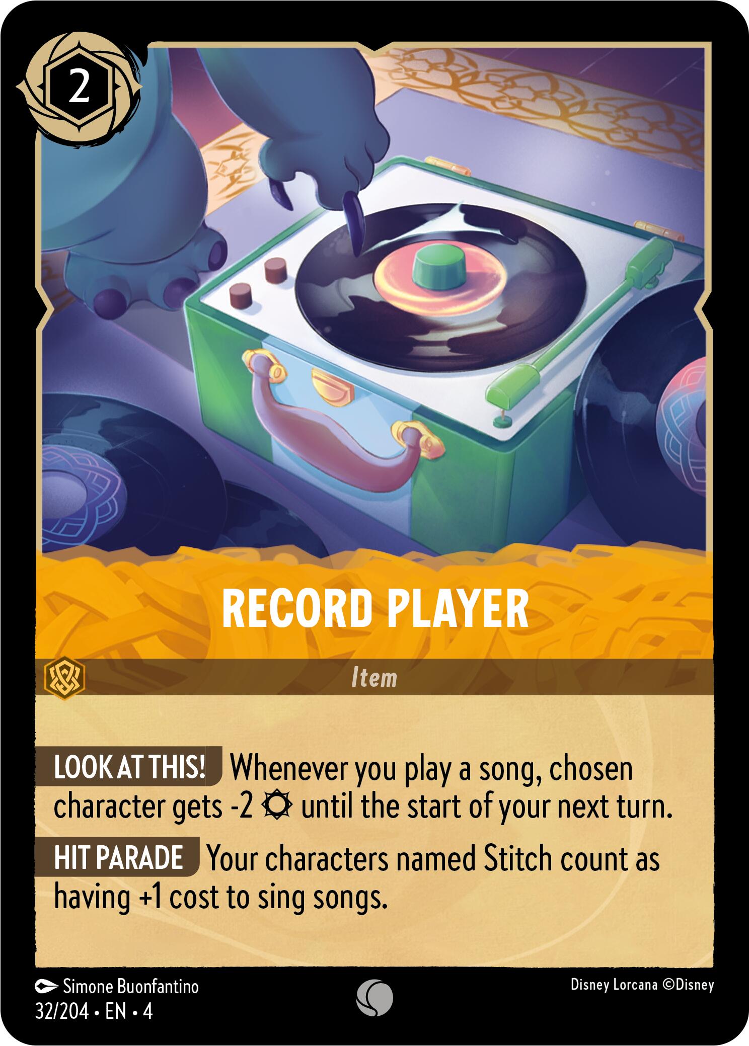 Record Player (32/204) [Ursula's Return] | Gamers Paradise