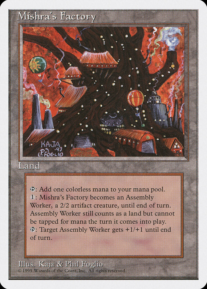 Mishra's Factory [Fourth Edition] | Gamers Paradise