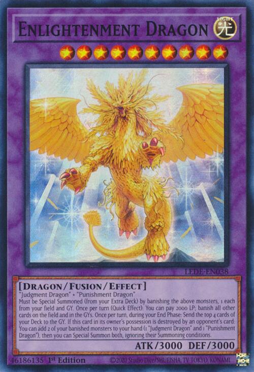 Enlightenment Dragon [LEDE-EN038] Super Rare | Gamers Paradise