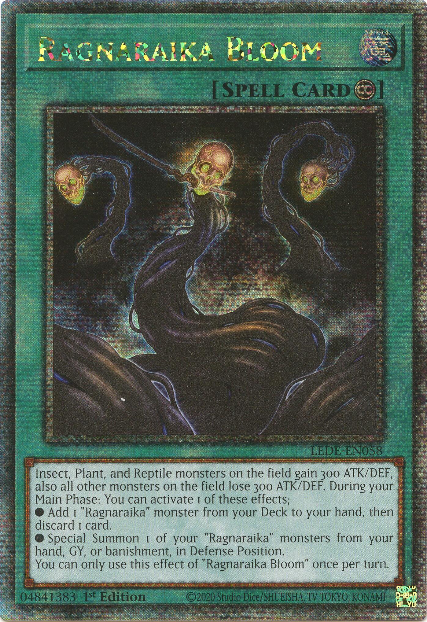 Ragnaraika Bloom (Quarter Century Secret Rare) [LEDE-EN058] Quarter Century Secret Rare | Gamers Paradise