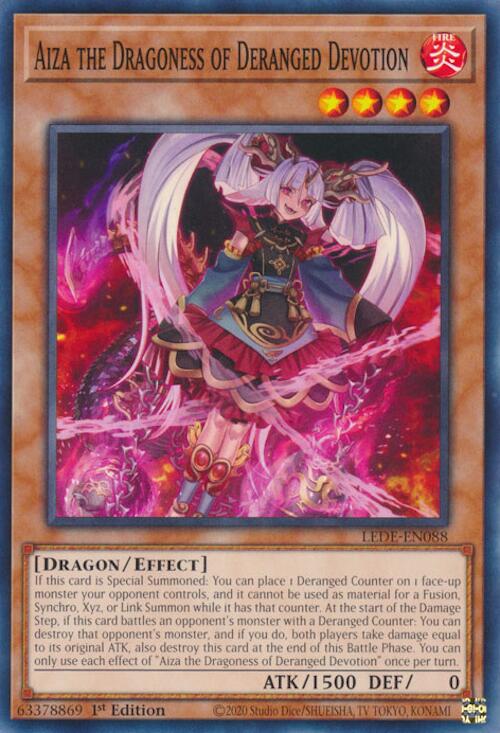 Aiza the Dragoness of Deranged Devotion [LEDE-EN088] Common | Gamers Paradise