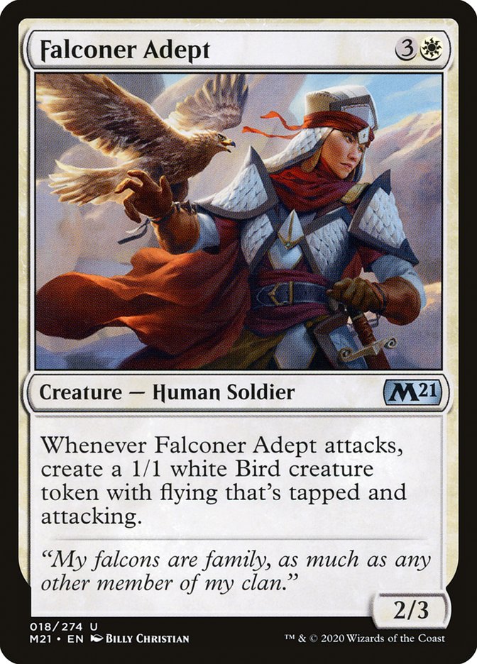 Falconer Adept [Core Set 2021] | Gamers Paradise