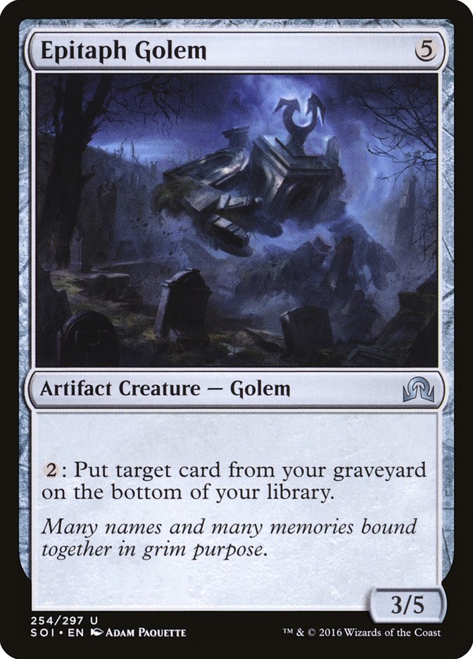 Epitaph Golem [Shadows over Innistrad] | Gamers Paradise