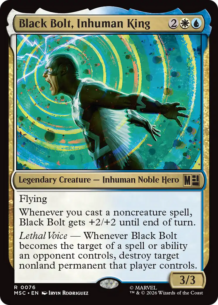 Black Bolt, Inhuman King [Marvel Super Heroes Commander] | Gamers Paradise