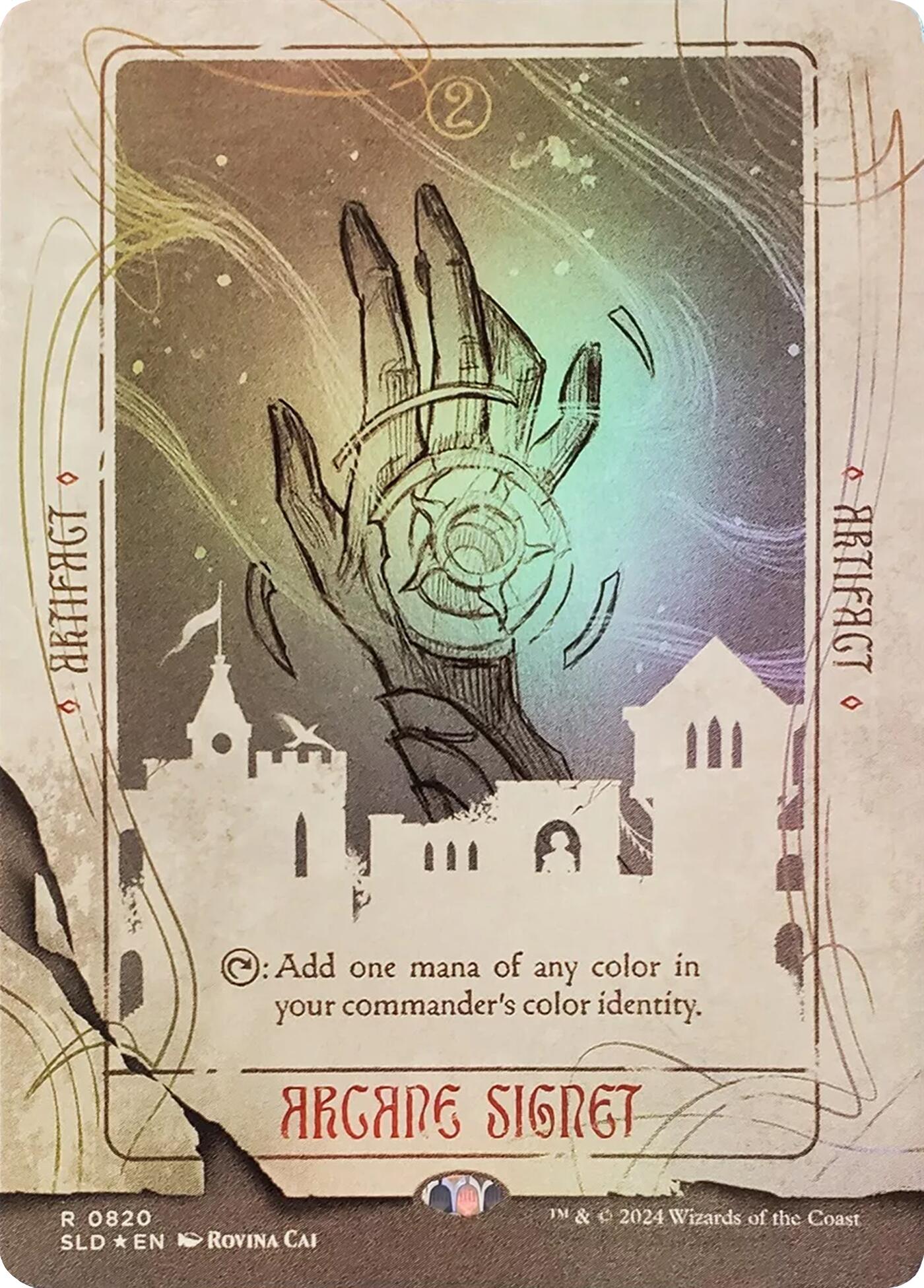 Arcane Signet (0820) (Rainbow Foil) [Secret Lair Drop Series] | Gamers Paradise