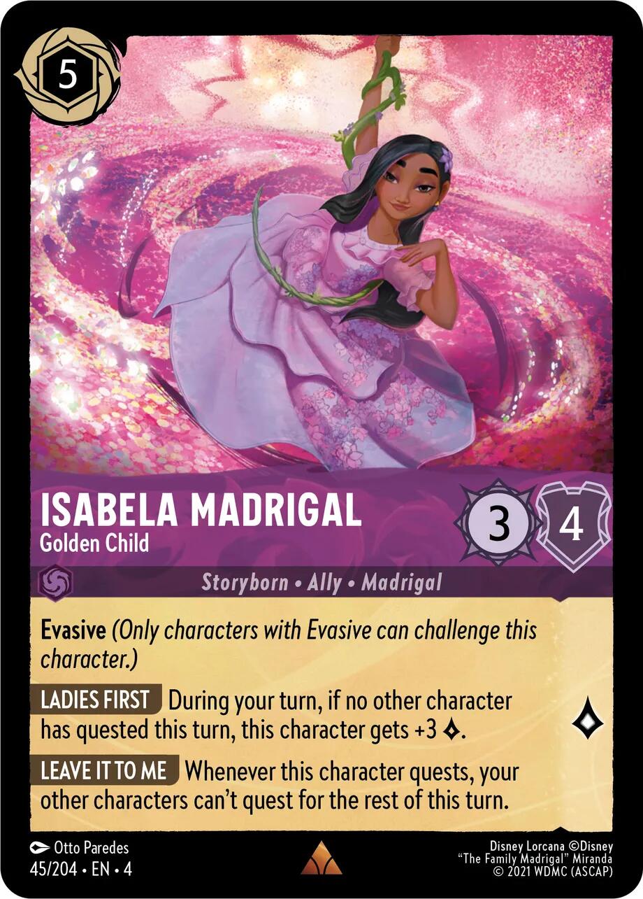 Isabela Madrigal - Golden Child (45/204) [Ursula's Return] | Gamers Paradise