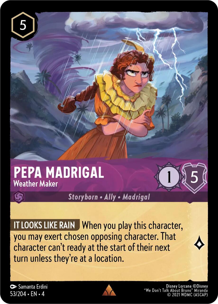 Pepa Madrigal - Weather Maker (53/204) [Ursula's Return] | Gamers Paradise