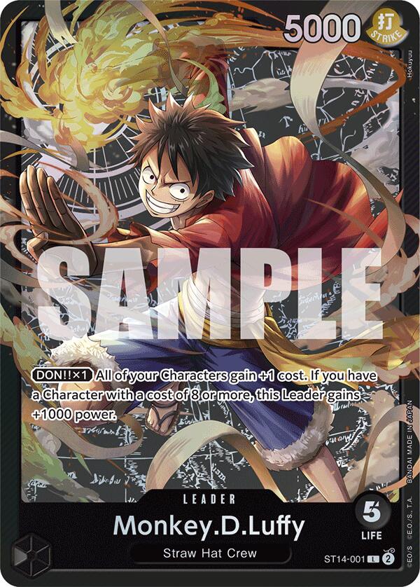 Monkey.D.Luffy (001) [Starter Deck: 3D2Y] | Gamers Paradise