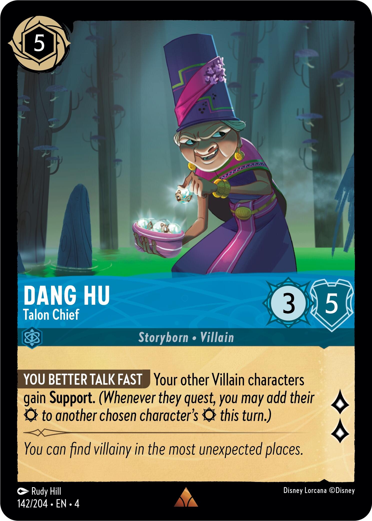 Dang Hu - Talon Chief (142/204) [Ursula's Return] | Gamers Paradise