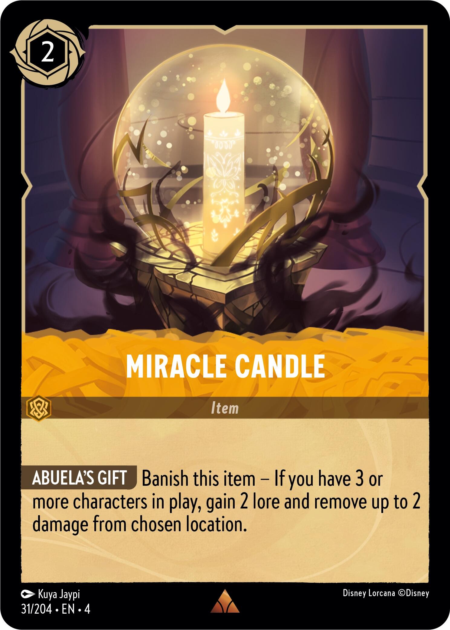 Miracle Candle (31/204) [Ursula's Return] | Gamers Paradise