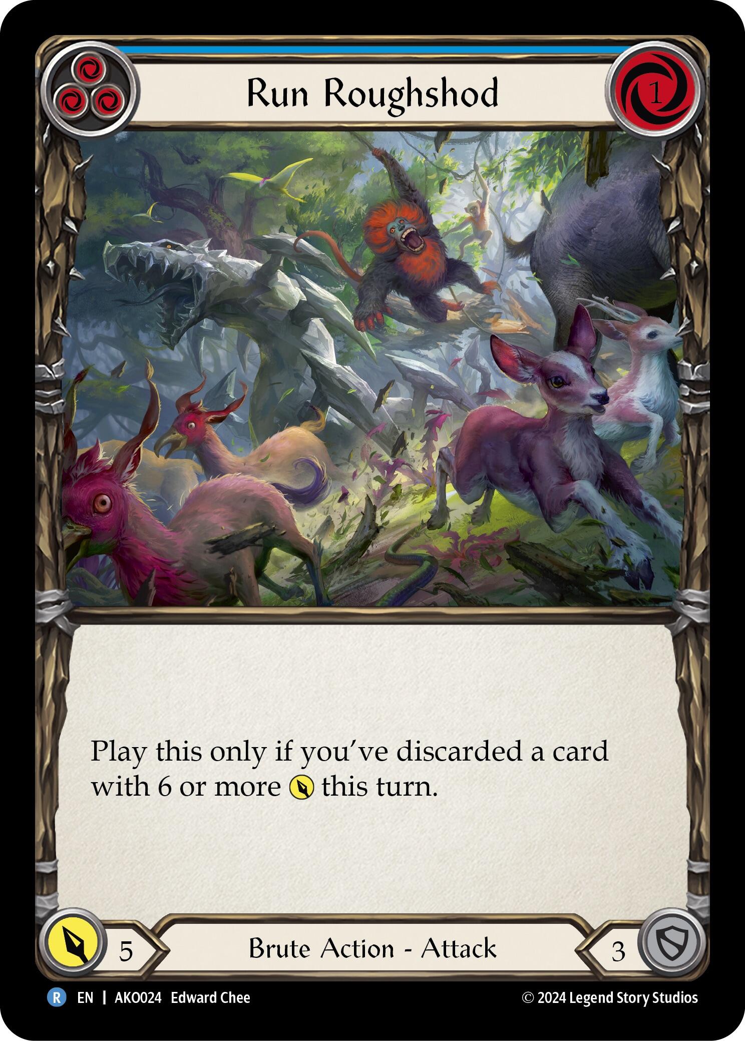 Run Roughshod [AKO024] (Armory Deck: Kayo) | Gamers Paradise