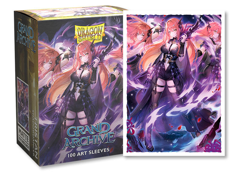 Dragon Shield: Standard 100ct Art Sleeves - Grand Archive (Tristan, Shadowdancer - Matte) | Gamers Paradise