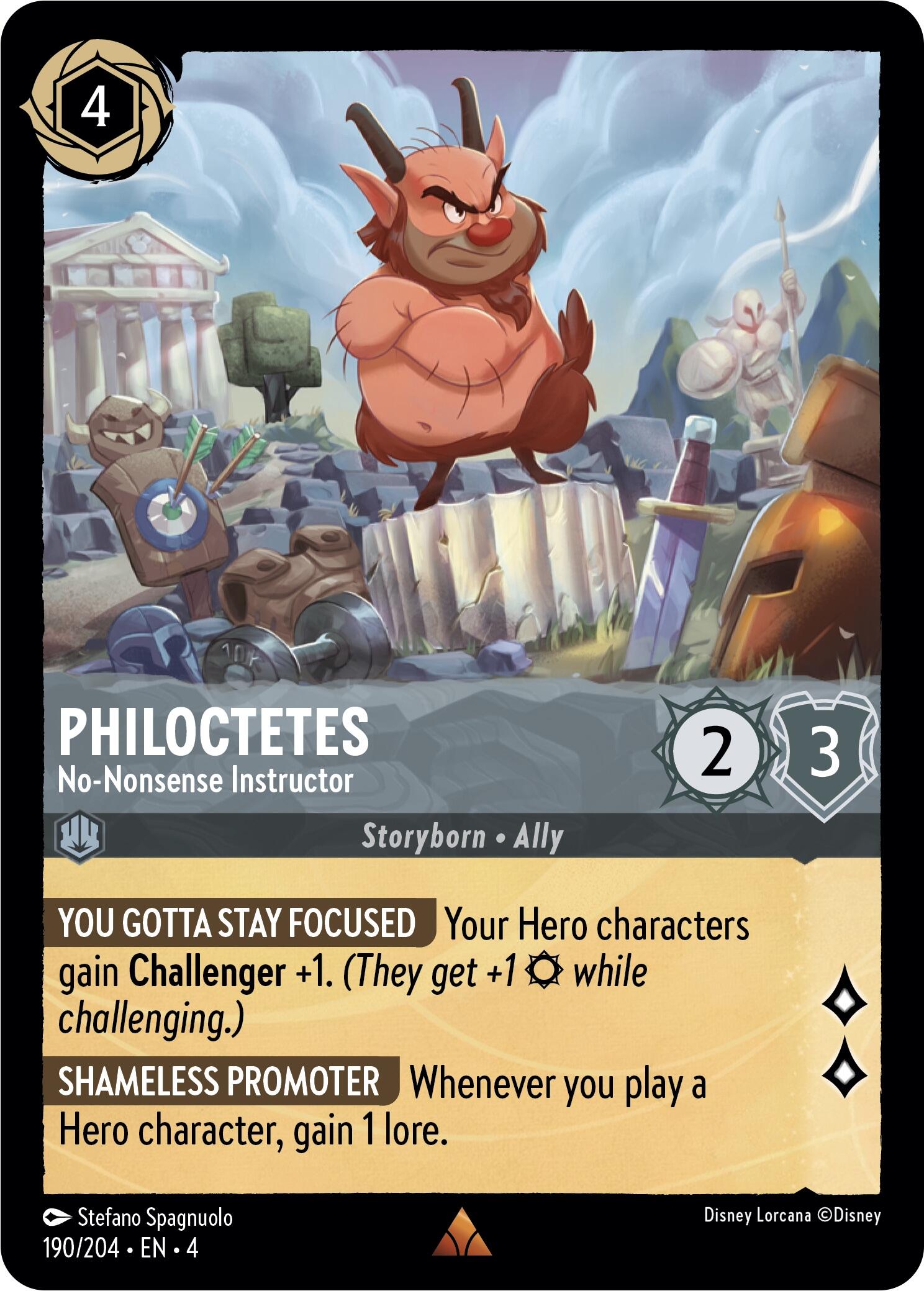 Philoctetes - No-Nonsense Instructor (190/204) [Ursula's Return] | Gamers Paradise