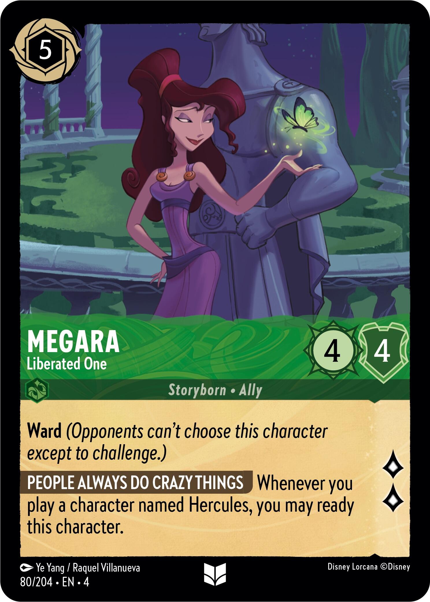 Megara - Liberated One (80/204) [Ursula's Return] | Gamers Paradise