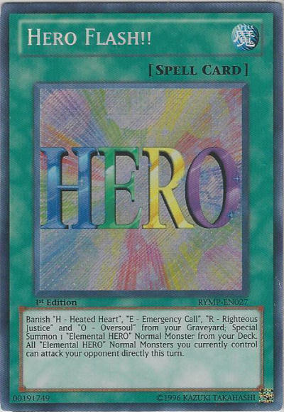 Hero Flash!! [RYMP-EN027] Secret Rare | Gamers Paradise