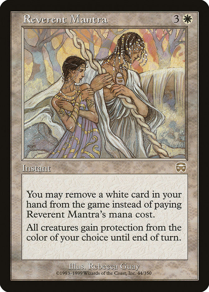 Reverent Mantra [Mercadian Masques] | Gamers Paradise