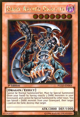 Dark Armed Dragon [PGLD-EN064] Gold Rare | Gamers Paradise