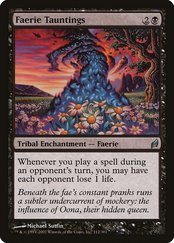 Faerie Tauntings [Lorwyn] | Gamers Paradise