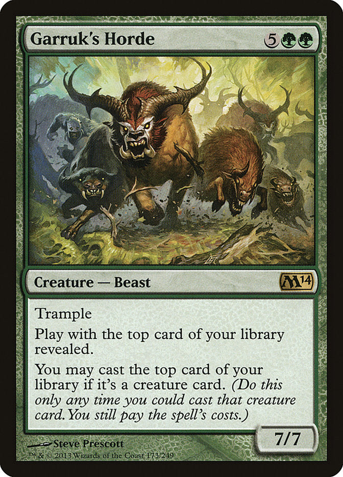 Garruk's Horde [Magic 2014] | Gamers Paradise