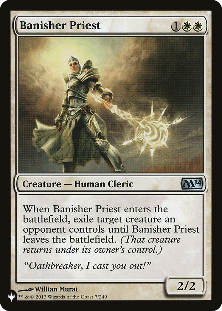 Banisher Priest [The List Reprints] | Gamers Paradise