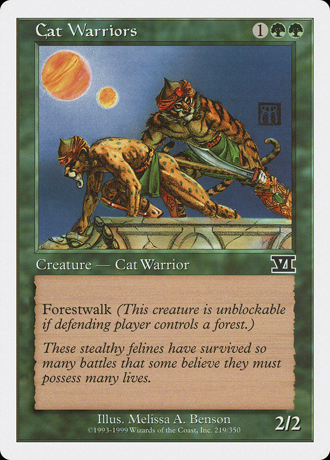 Cat Warriors [Classic Sixth Edition] | Gamers Paradise