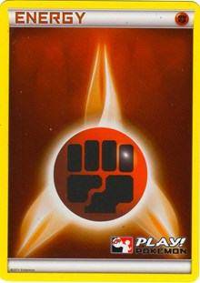 Fighting Energy (2011 Play Pokemon Promo) [League & Championship Cards] | Gamers Paradise