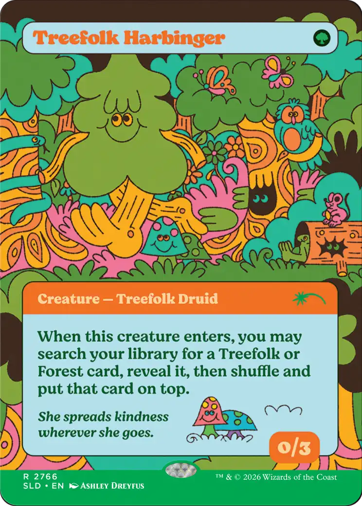 Treefolk Harbinger [Secret Lair Drop Series] | Gamers Paradise