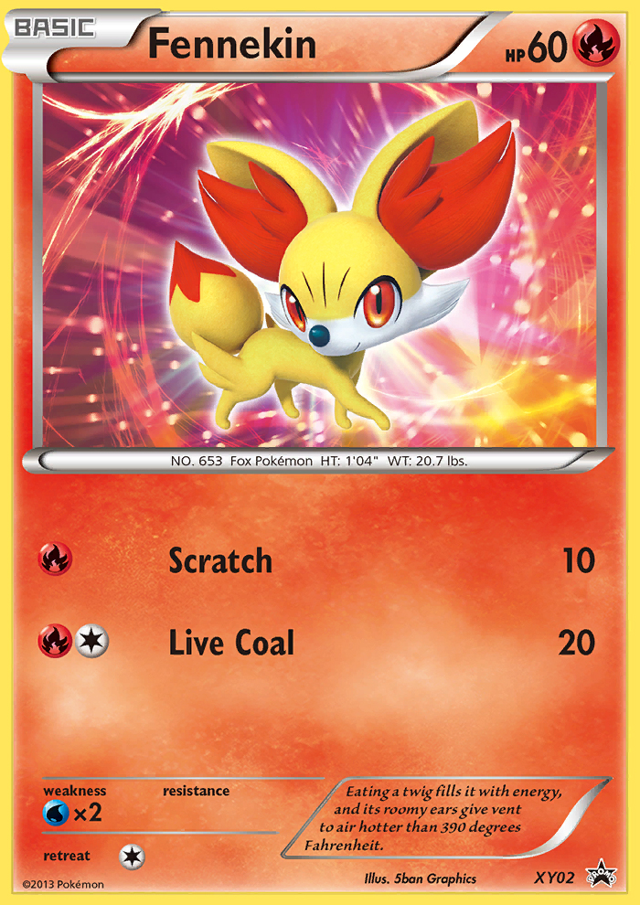 Fennekin (XY02) [XY: Black Star Promos] | Gamers Paradise