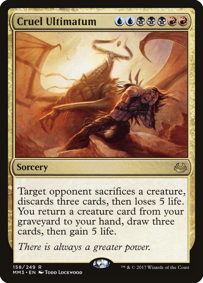 Cruel Ultimatum [Modern Masters 2017] | Gamers Paradise