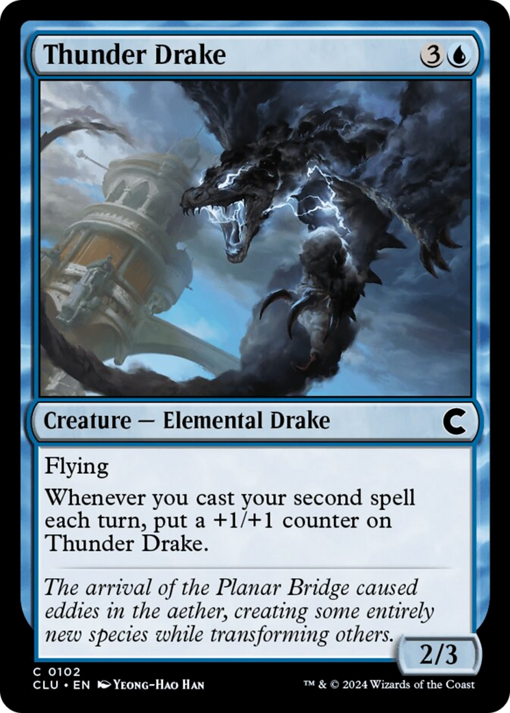 Thunder Drake [Ravnica: Clue Edition] | Gamers Paradise