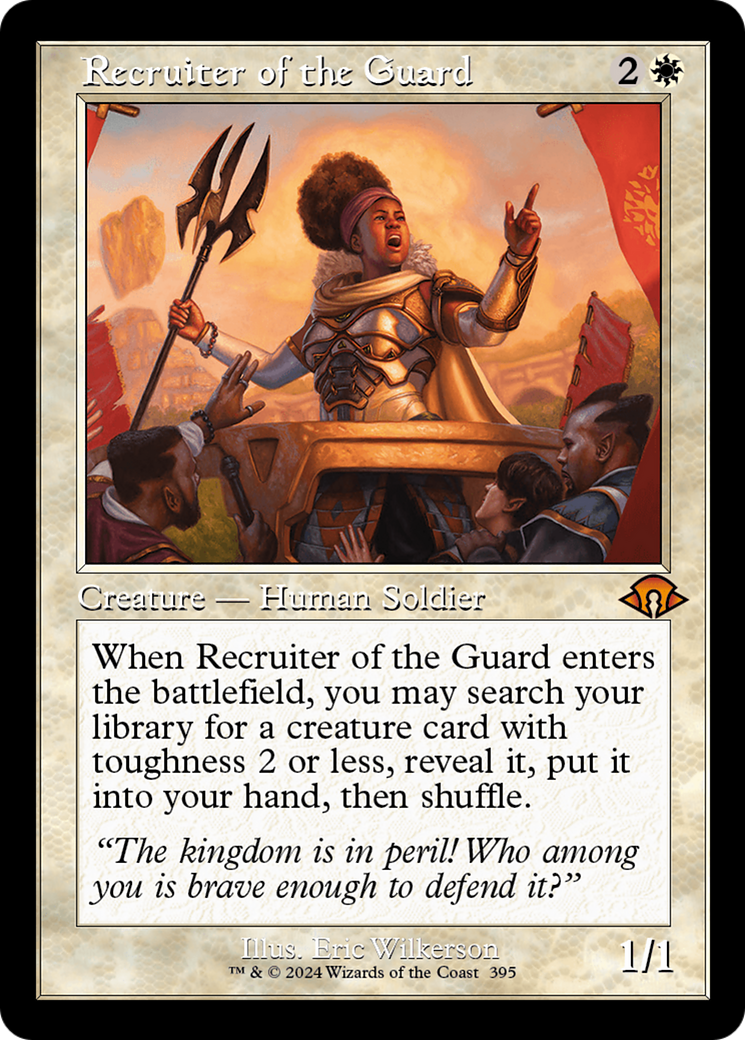 Recruiter of the Guard (Retro) [Modern Horizons 3] | Gamers Paradise