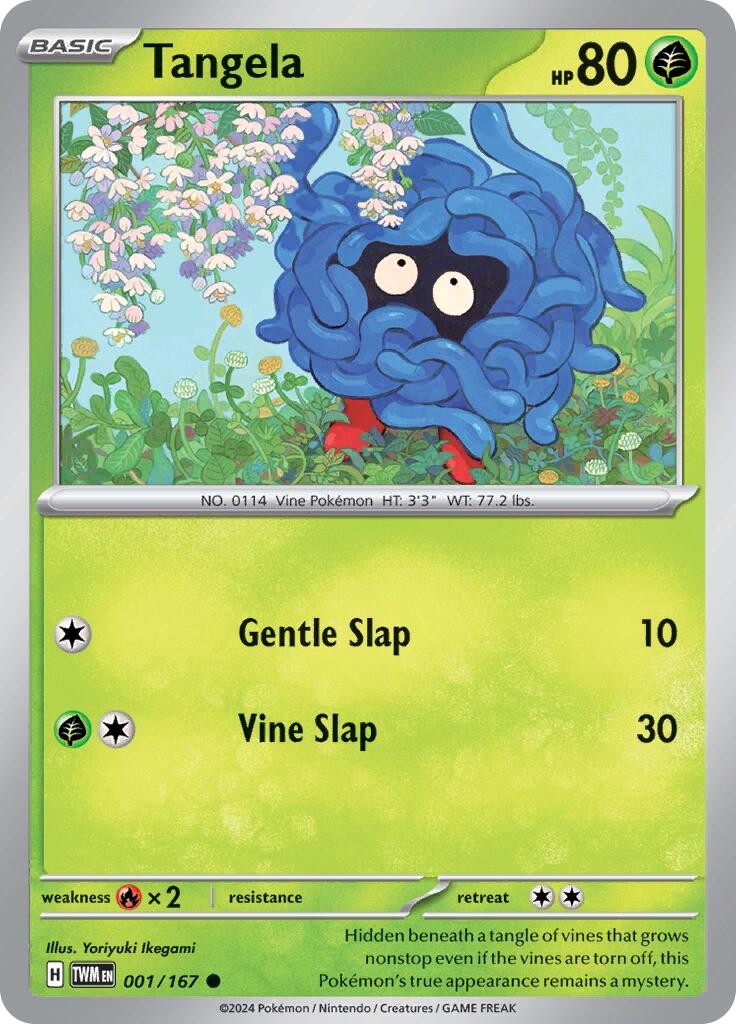 Tangela (001/167) [Scarlet & Violet: Twilight Masquerade] | Gamers Paradise