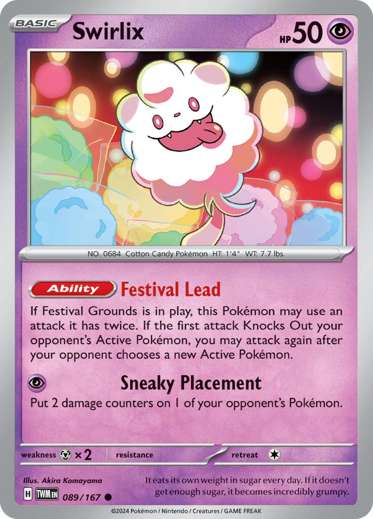 Swirlix (089/167) [Scarlet & Violet: Twilight Masquerade] | Gamers Paradise