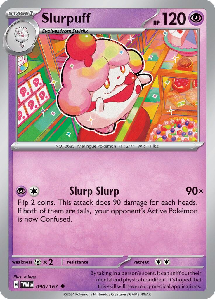 Slurpuff (090/167) [Scarlet & Violet: Twilight Masquerade] | Gamers Paradise