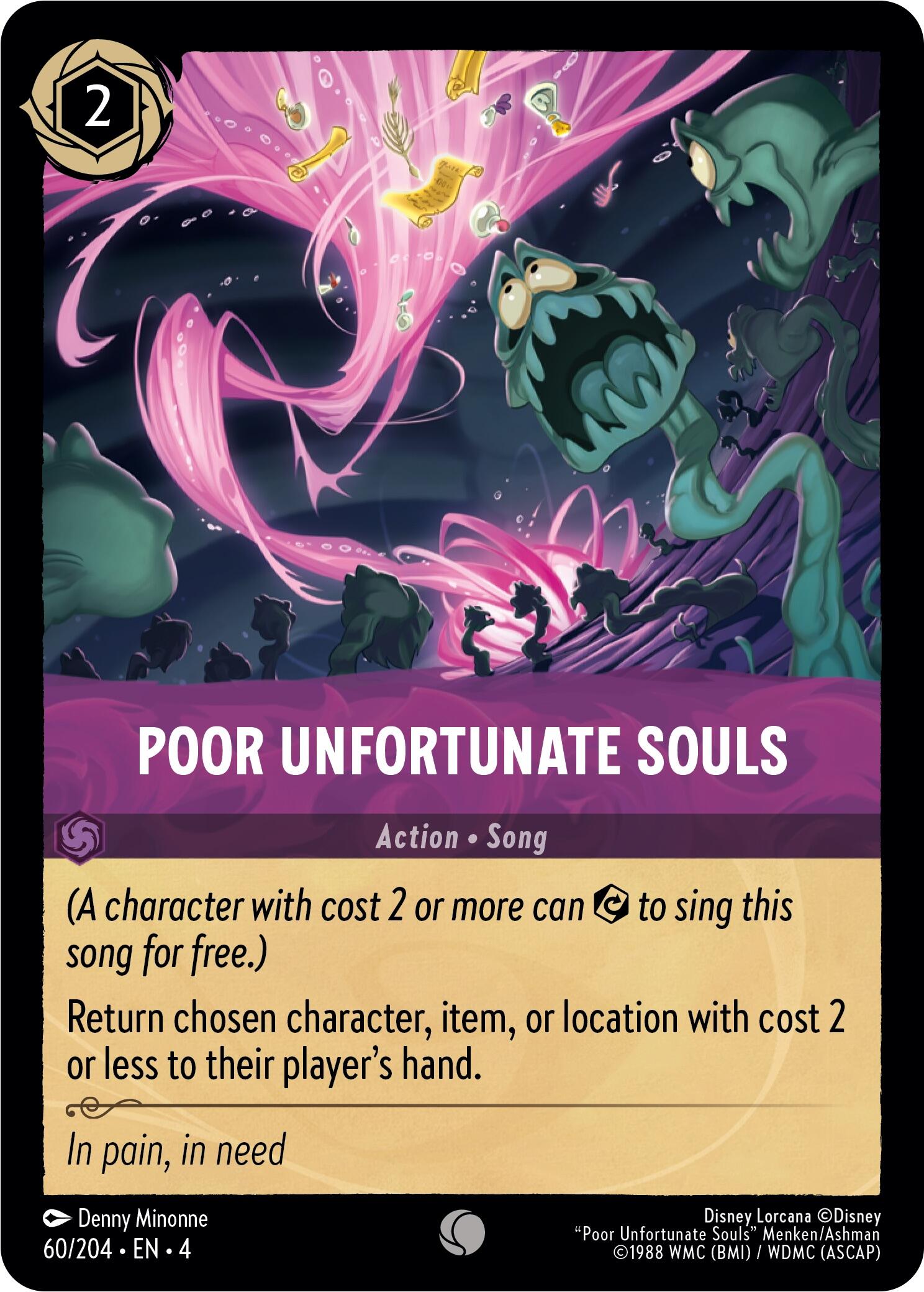 Poor Unfortunate Souls (60/204) [Ursula's Return] | Gamers Paradise