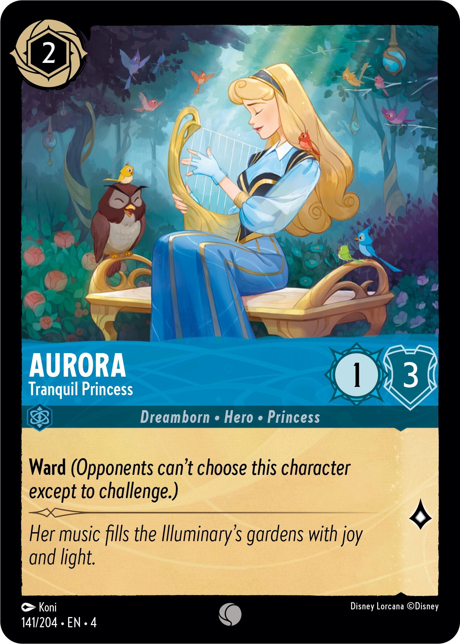 Aurora - Tranquil Princess (141/204) [Ursula's Return] | Gamers Paradise