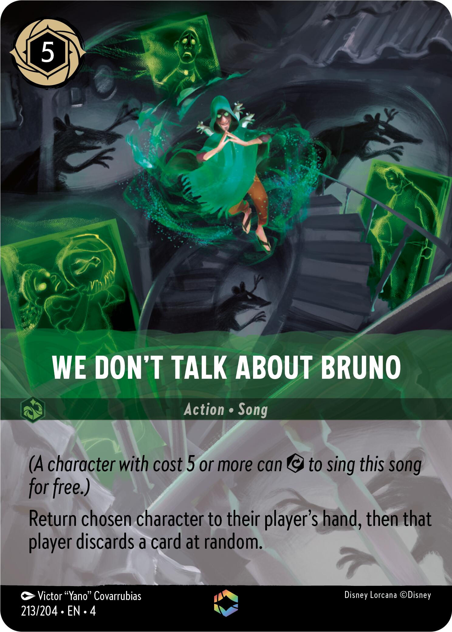 We Don't Talk About Bruno (Enchanted) (213/204) [Ursula's Return] | Gamers Paradise