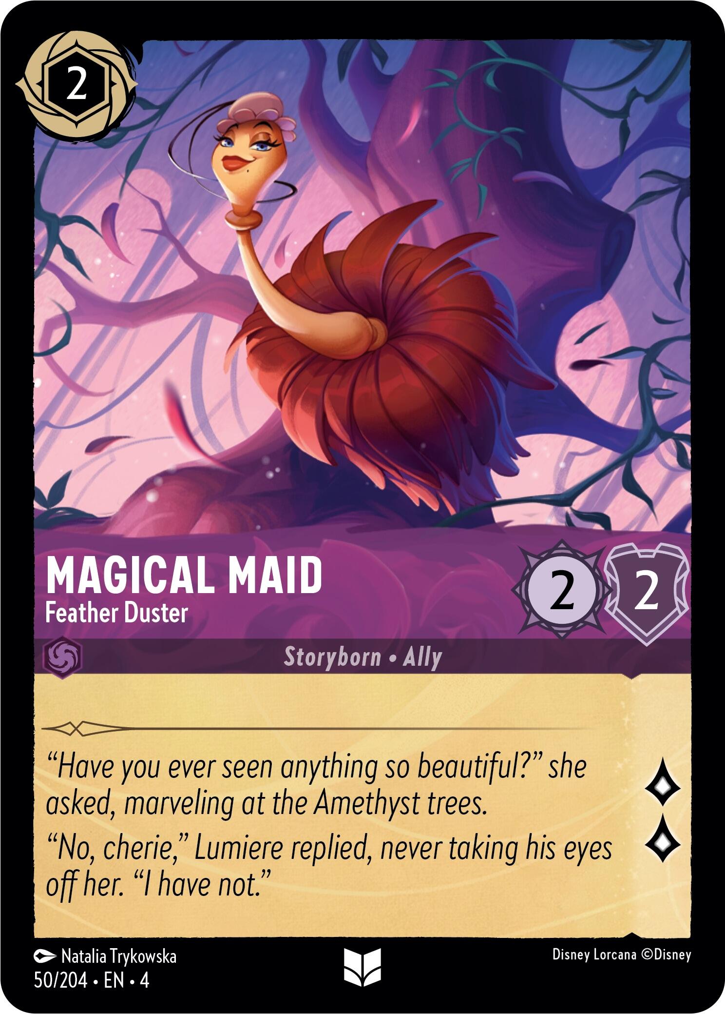 Magical Maid - Feather Duster (50/204) [Ursula's Return] | Gamers Paradise