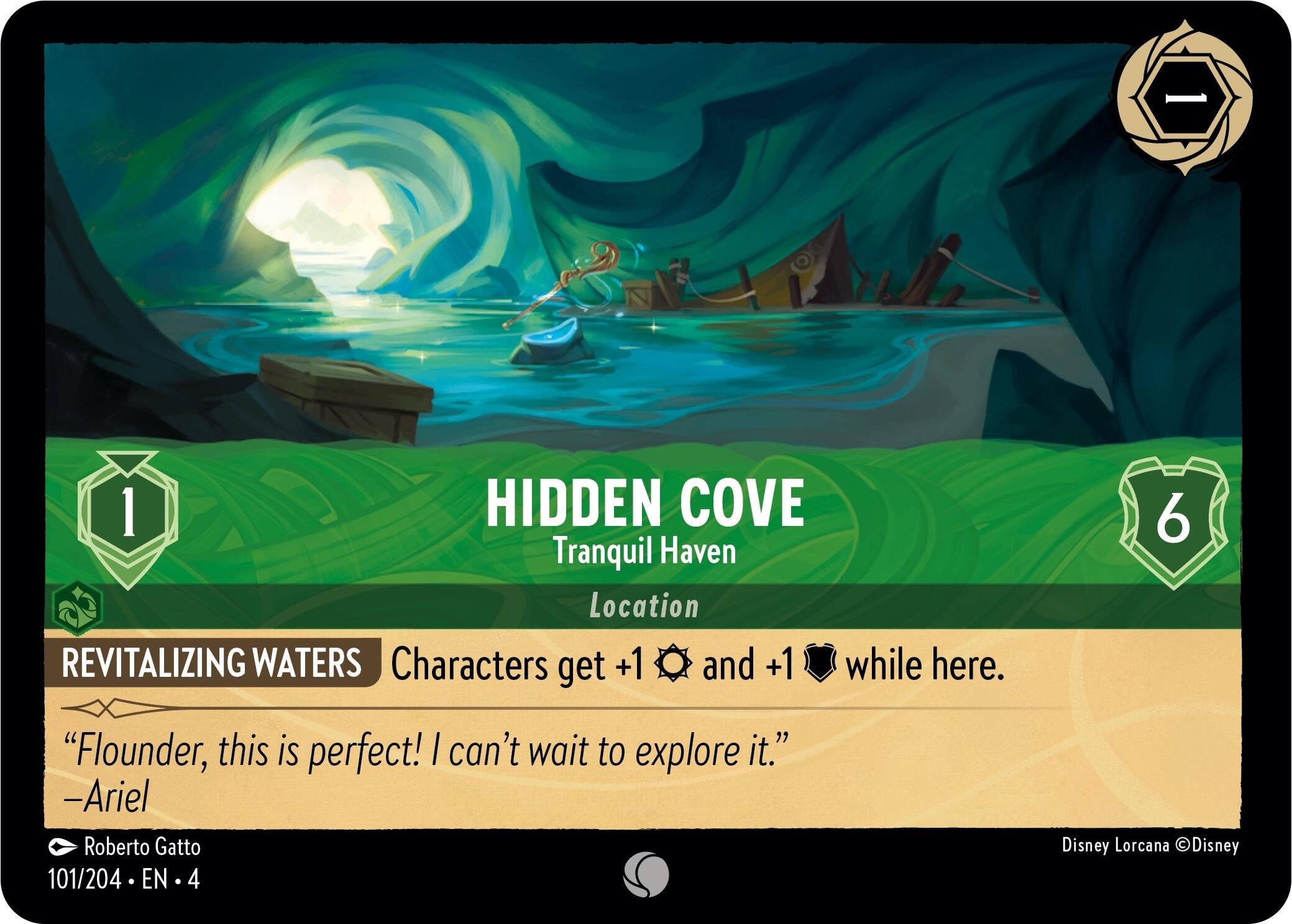 Hidden Cove - Tranquil Haven (101/204) [Ursula's Return] | Gamers Paradise