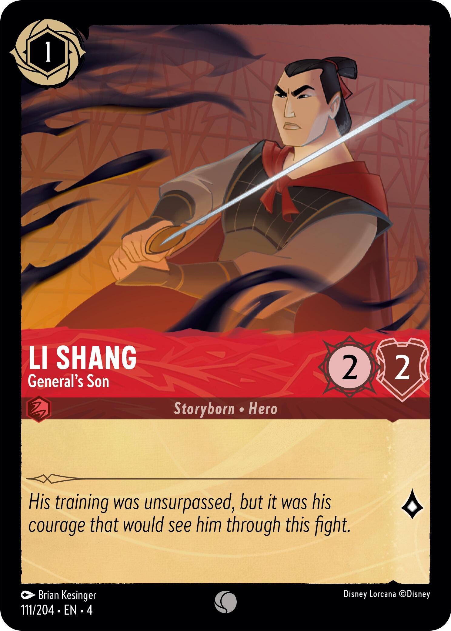 Li Shang - General's Son (111/204) [Ursula's Return] | Gamers Paradise