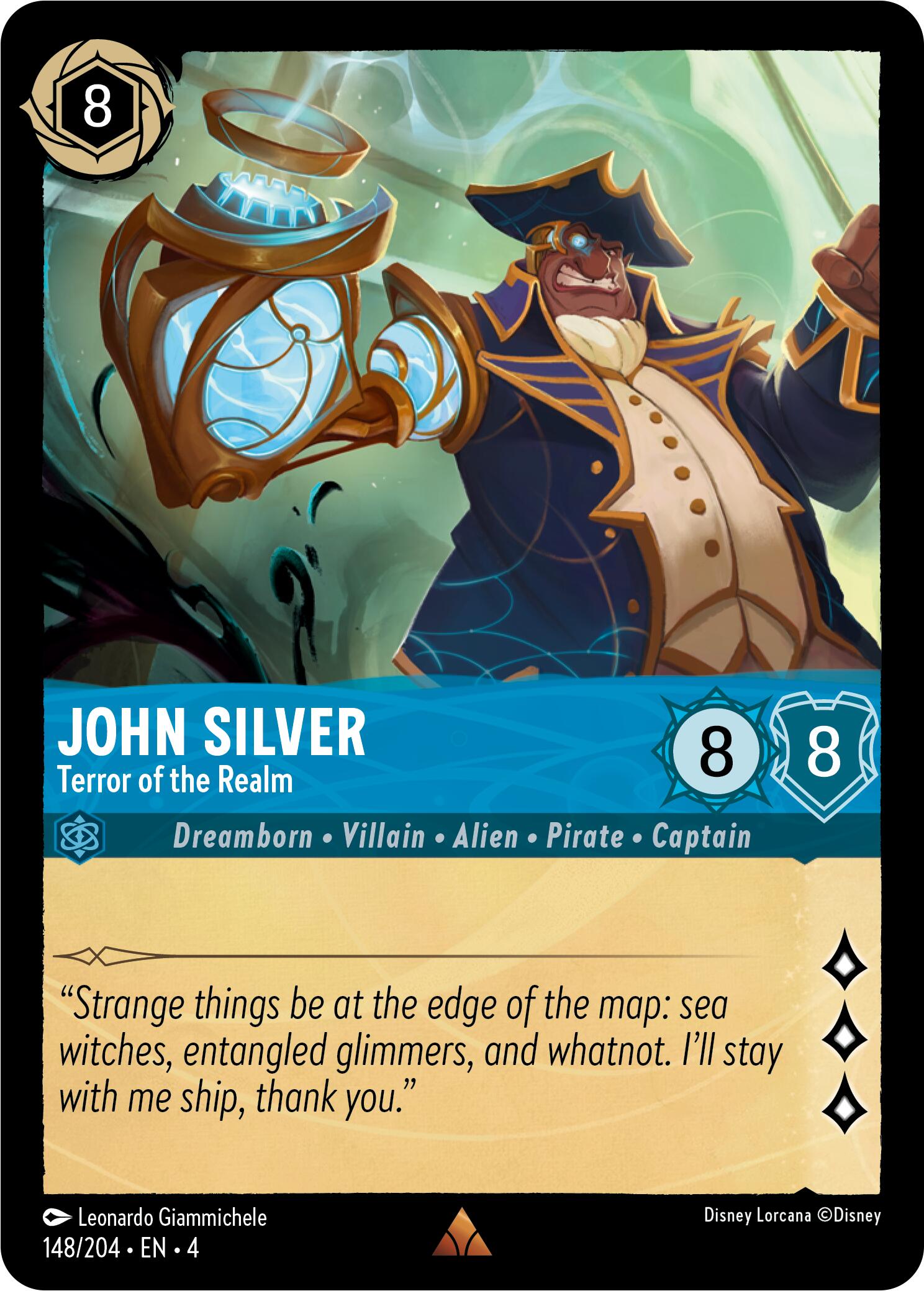 John Silver Terror of the Realm (148/204) [Ursula's Return] | Gamers Paradise