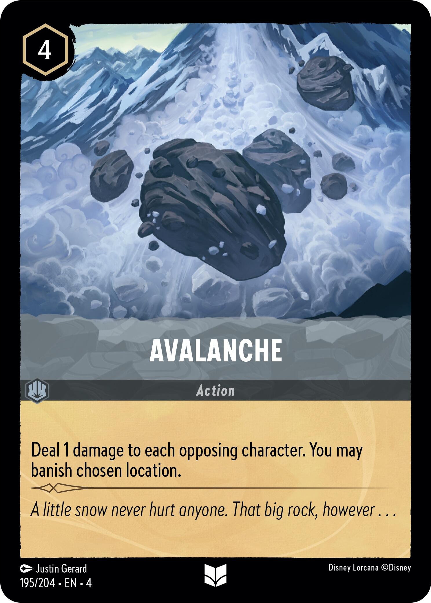 Avalanche (195/204) [Ursula's Return] | Gamers Paradise