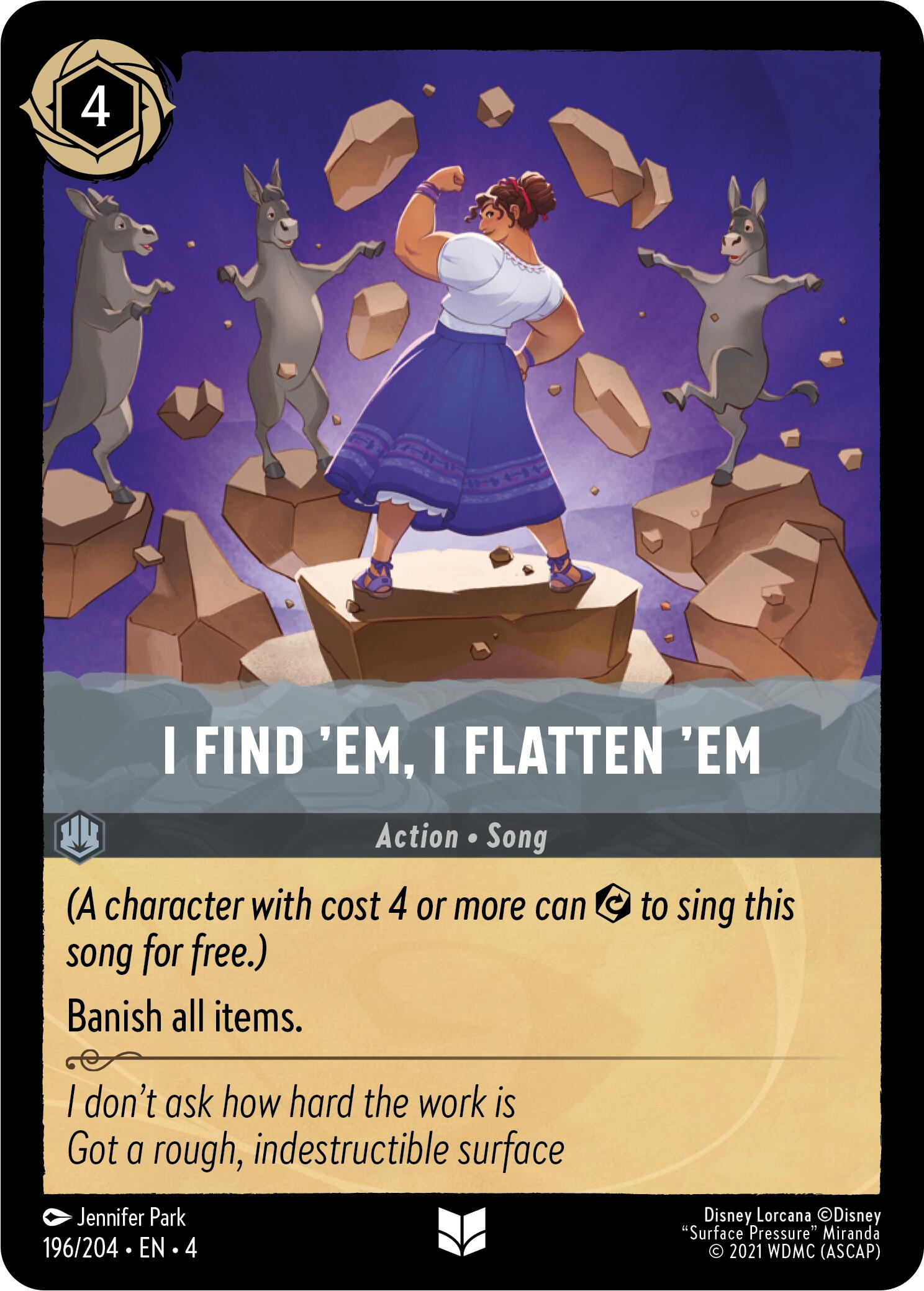 I Find 'em, I flatten 'Em (196/204) [Ursula's Return] | Gamers Paradise