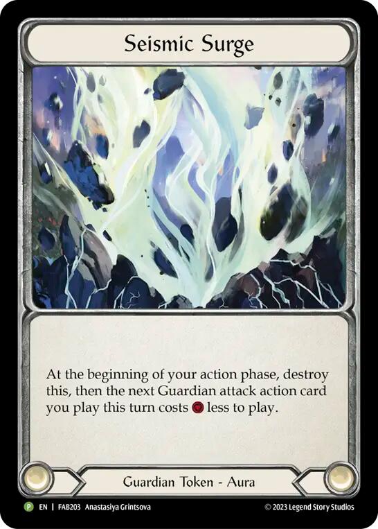 Seismic Surge (Cold Foil) [FAB203] (Promo)  Cold Foil | Gamers Paradise