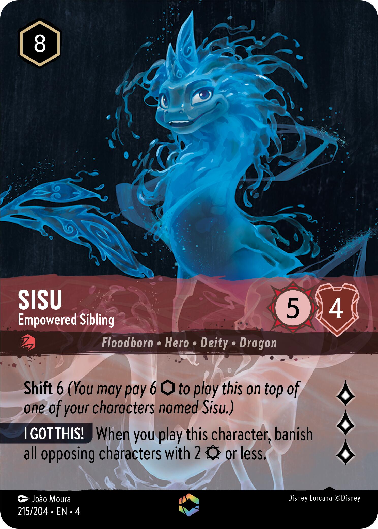 Sisu - Empowered Sibling (Enchanted) (215/204) [Ursula's Return] | Gamers Paradise