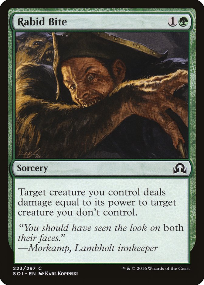 Rabid Bite [Shadows over Innistrad] | Gamers Paradise