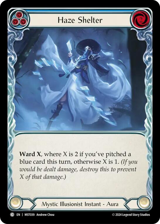 Haze Shelter (Blue) [MST039] (Part the Mistveil) | Gamers Paradise