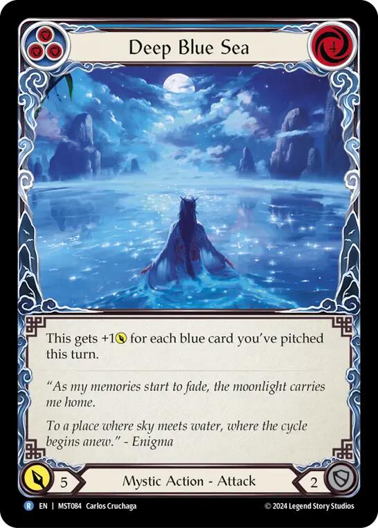 Deep Blue Sea [MST084] (Part the Mistveil)  Rainbow Foil | Gamers Paradise