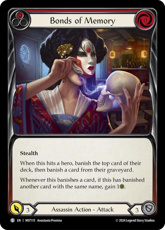 Bonds of Memory (Red) [MST115] (Part the Mistveil) | Gamers Paradise