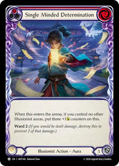 Single Minded Determination (Red) [MST146] (Part the Mistveil) | Gamers Paradise